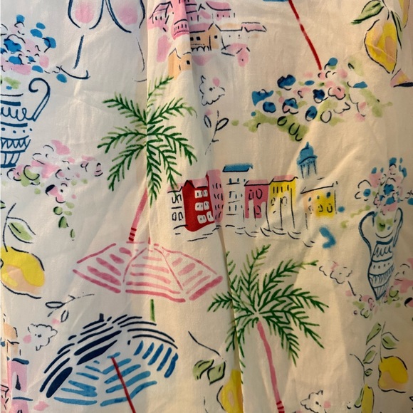 Calypso St. Barth Multicolor Tropical Print Top - Picture 3 of 6